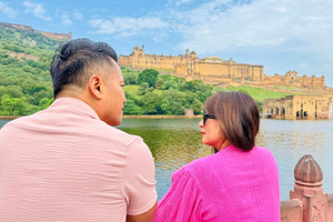 Amer Fort, Jal Mahal & Stepwell Private Jaipur Half-Day Tour