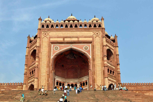 Fatehpur, fågelreservat, Chand Baori Jaipur Drop från Agra