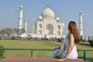 Au départ de Delhi : visite privée de 2 jours avec nuitée au Taj Mahal et à Agra