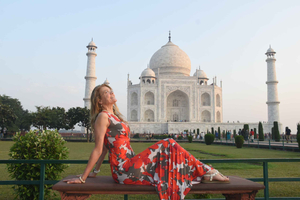 Vanuit Jaipur: Privé Taj Mahal & Agra dagtrip met 5* lunch