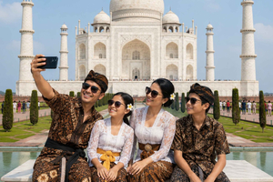 De Jaipur: Taj Mahal, Forte de Agra, Baby Taj Viagem de 1 dia de carro