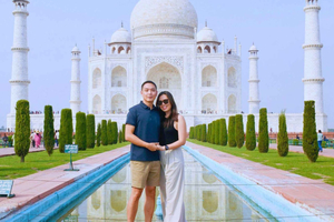 Depuis Jaipur : Visite guidée du Taj Mahal et d'Agra en voiture