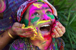 Celebrações de Holi em Jaipur: Uma experiência inesquecível.