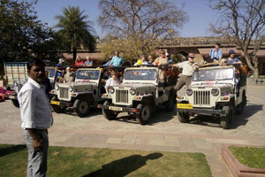 Jaipur : Fort d'Amber, Fort de Nahargarh, Fort de Jaigarh, Safari en Jeep