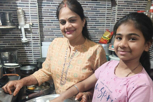 Jaipur: clase de cocina con una familia local