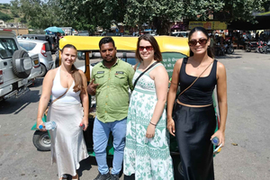 Jaipur : Visite touristique d'une jounée en tuk-tuk avec le temple des singes