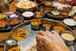 Jaipur: Markedstur, matlagingskurs og måltid med familie