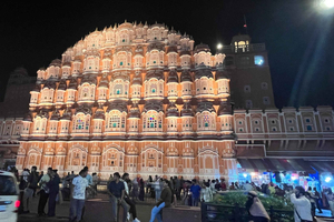 Jaipur: Private nächtliche Tour mit ortskundigem Guide & Abholung