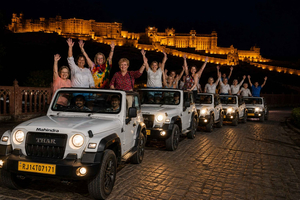 Jaipur: safari privato in jeep e tour notturno della città rosa