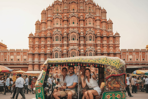 Jaipur: Private Tuk Tuk Tour, Sightseeing with Flower Market