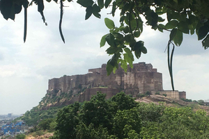 Excursão a pé pelo patrimônio da Cidade Azul de Jodhpur com embarque e desembarque