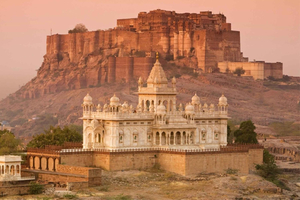 Jodhpur : visite d'une jounée privée et safari à dos de chameau