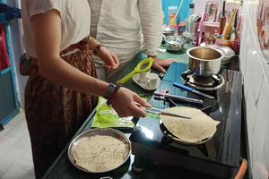 Jodhpur: Vegetarisk matlagingskurs med en lokal familie