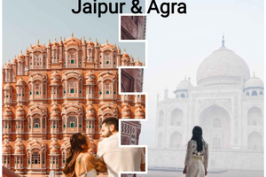 Tour de lujo de 2 días a Agra y Jaipur con hotel 5* desde Delhi