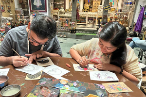 Udaipur: Traditional Miniature Painting Guided Workshop