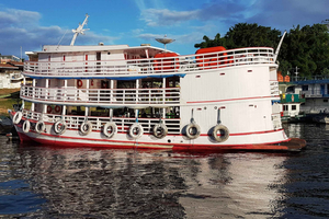 Passeio de barco local de 5 dias de Manaus a Belém