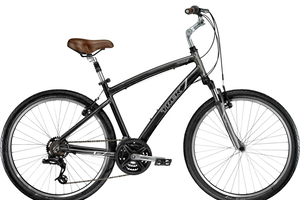 City Bike Rental with Helmet and Lock
