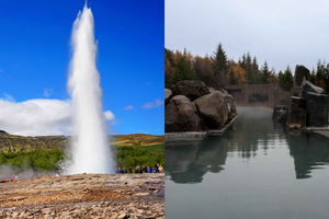 From Reykjavík: Golden Circle Tour w/ Laugarás Lagoon Entry