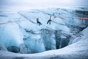 Iceland: Zip Line Tour + Glacier Adventure