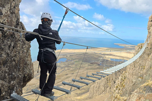 Mount Esja Via Ferrata Climbing Tour