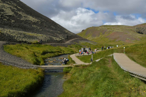 Reykjadalur Hike, from Reykjavík - PRIVATE TOUR