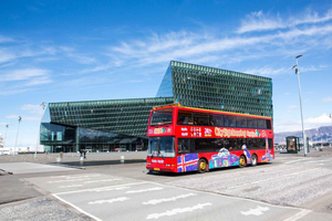 Reykjavik: hop-on-hop-off-bus door de stad