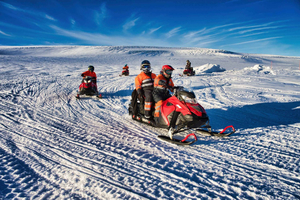 Golden Circle Super Jeep and Snowmobile Tour