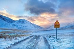 Driving in Iceland