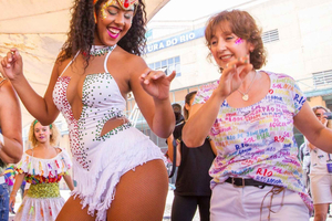 Carnaval Backstage Tour und Sambakurs