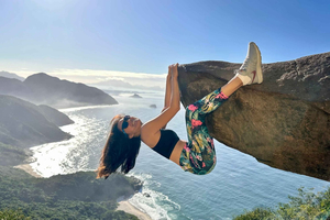 Pedra do Telégrafo Pfad und Strandstopp