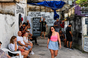 Rocinha Gate of Heaven (drone) + Favela Tour
