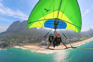 Tandemflyvning med hangglider (GoPro inkludert)