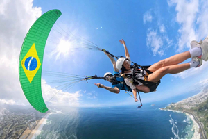 Tandem Paragliding Flight with Photos and Video