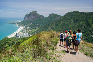 Rio de Janeiro : Visite de la favela de Vidigal et randonnée des Deux Frères