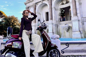 Рим: часовая поездка на Vespa с местным водителем
