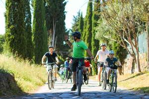 Appian Way, Catacombs & Aqueducts by eBike + Transfer