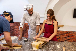 Carbonara & Cacio Pepe Pasta Cooking Class by Pantheon