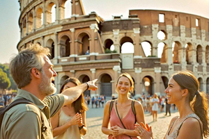 Rome : visite du Colisée, du Forum et du Palatin