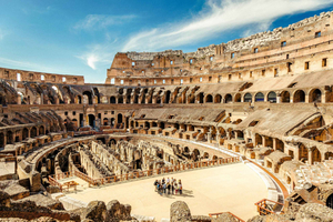 Roma: tour guidato esclusivo dei sotterranei e dell'arena del Colosseo