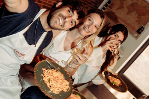 Fettuccine, Ravioli & Tiramisu Cooking Class in the Historic Center
