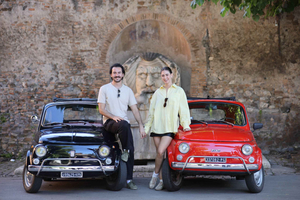 Rom: Fiat Cinquecento Vintage Photography Service