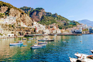 From Rome - Positano & Amalfi Coast Day Trip by Train & Ferry