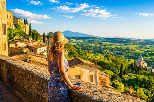 Desde Roma: tour vinícola por la Toscana con Brunello y almuerzo