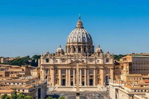 Roma: Guidet omvisning i Petersbasilikaen, pavegravene og kuppelen