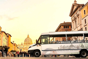 Open-Top Minibus Tour with St. Peter's Basilica Entry