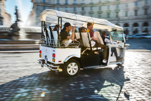 Rooma: Tuk Tukilla