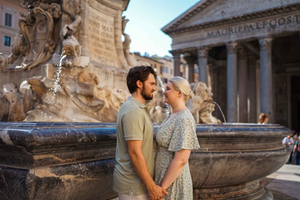 Sessão fotográfica profissional na Cidade Eterna, Roma