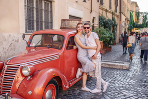 Romantische fotoshoot in het charmante Trastevere