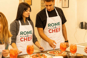 Rome Cooking Class: Make Pizza & Mix 3 Spritz Cocktails
