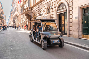 Rome en famille – Visite privée en voiturette de golf adaptée aux enfants